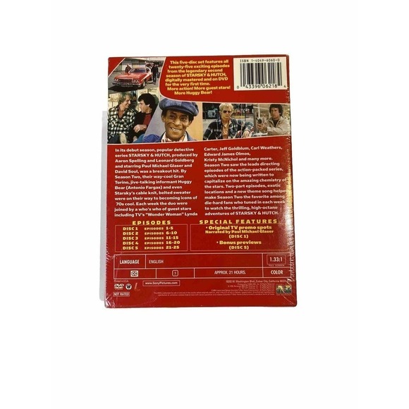Starsky Hutch - The Complete Second Season (DVD, 2004, 5-Disc Set) - Picture 2 of 4